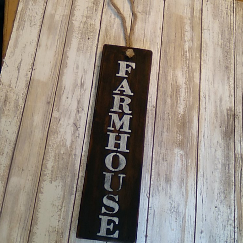 Rustic farmhouse sign